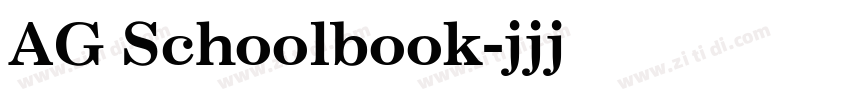 AG Schoolbook字体转换 AG Schoolbook字体转换